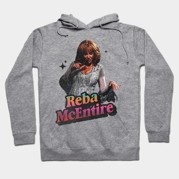 Reba McEntire // 90s Retro Classic Design Hoodie by Chicken Allergic